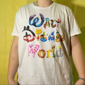 Character spell out Walt Disney World T-Shirt